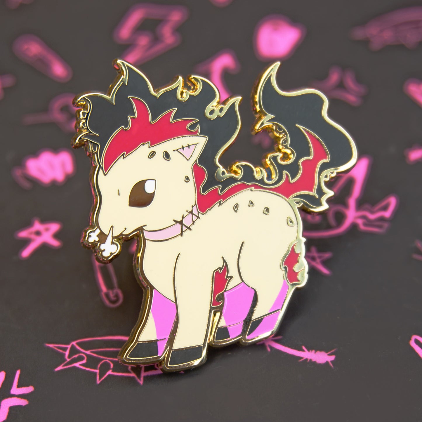 PONITASH ENAMEL PIN