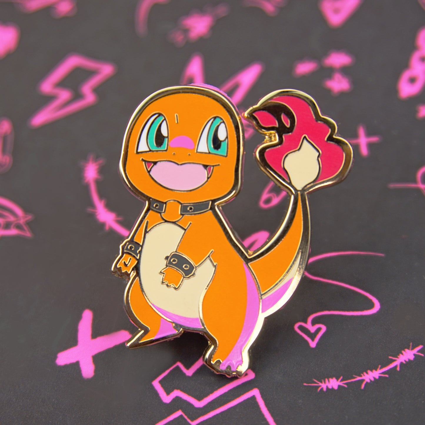 CHOKERMANDER ENAMEL PIN