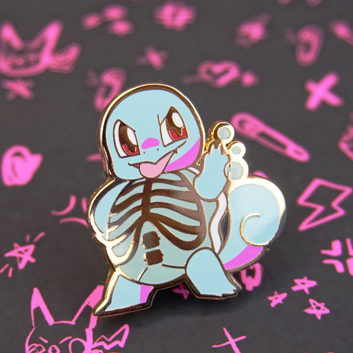 SMUGRTLE ENAMEL PIN