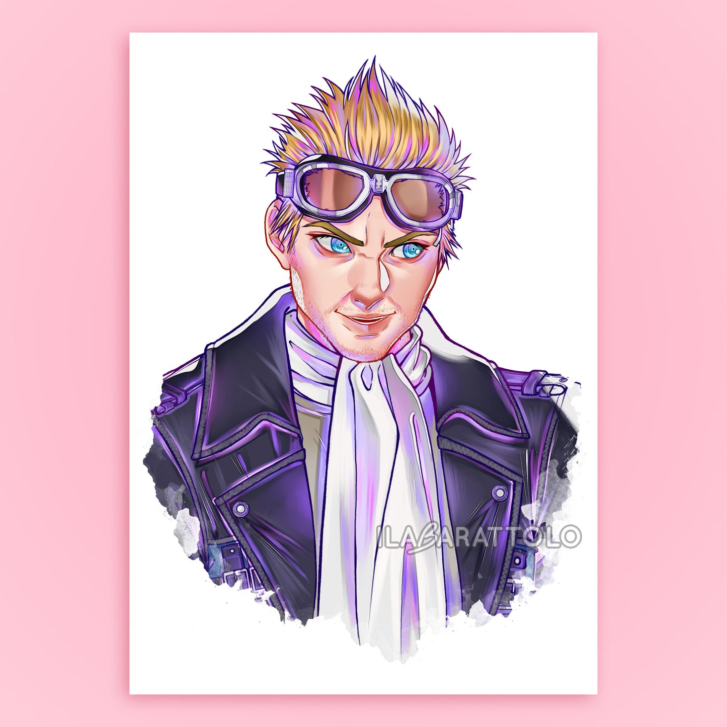 AIRSHIP PILOT PORTRAIT