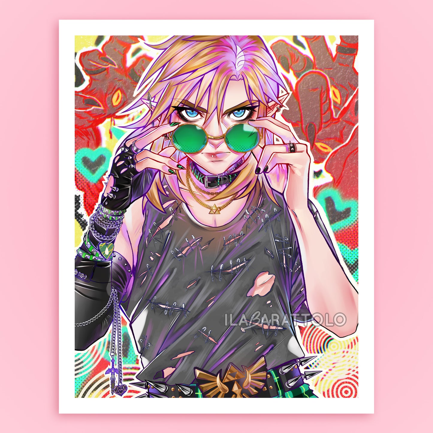 PRINCESS'S SWORDSMAN ALT PRINT