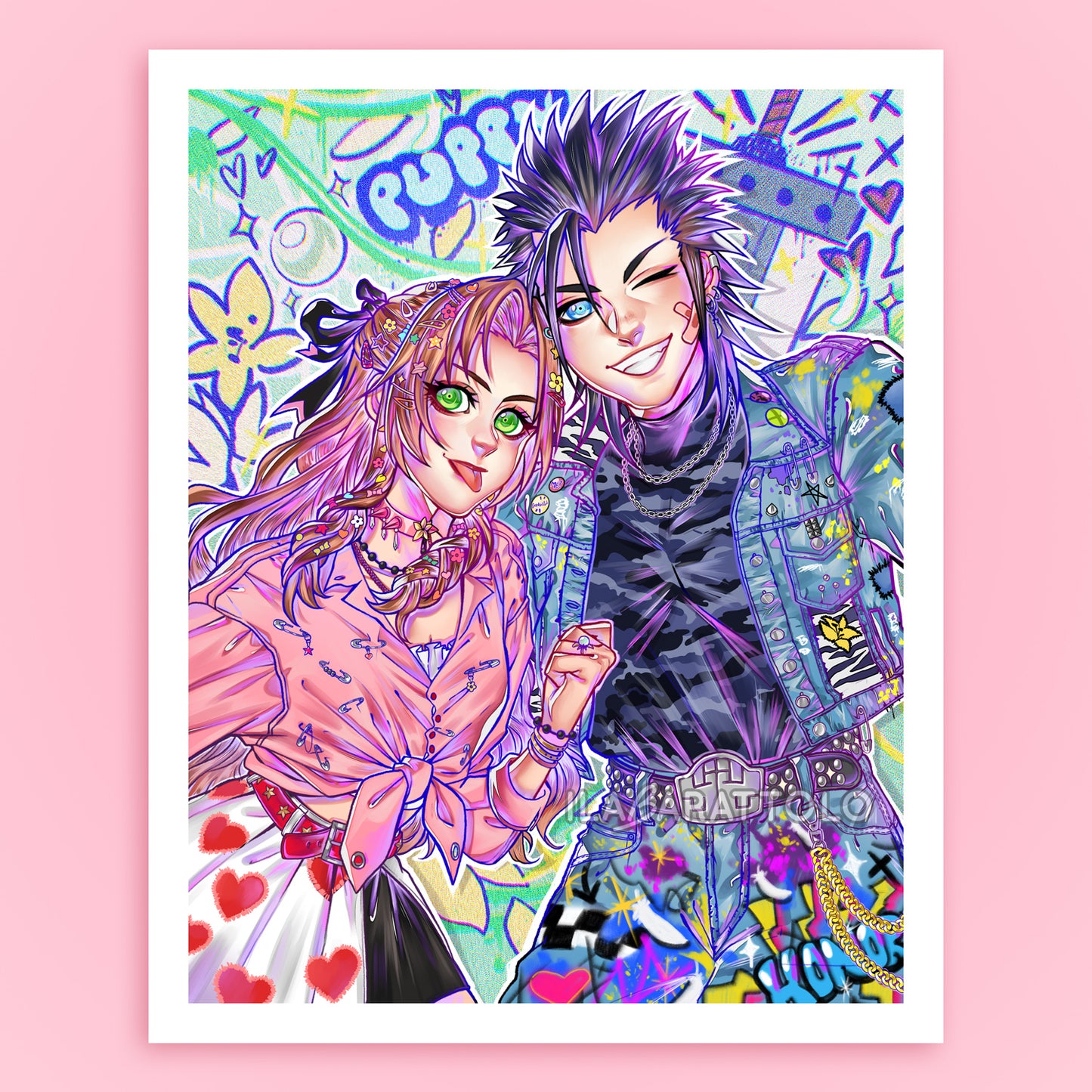 FLOWER GIRL x PUPPY BOY ALT PRINT