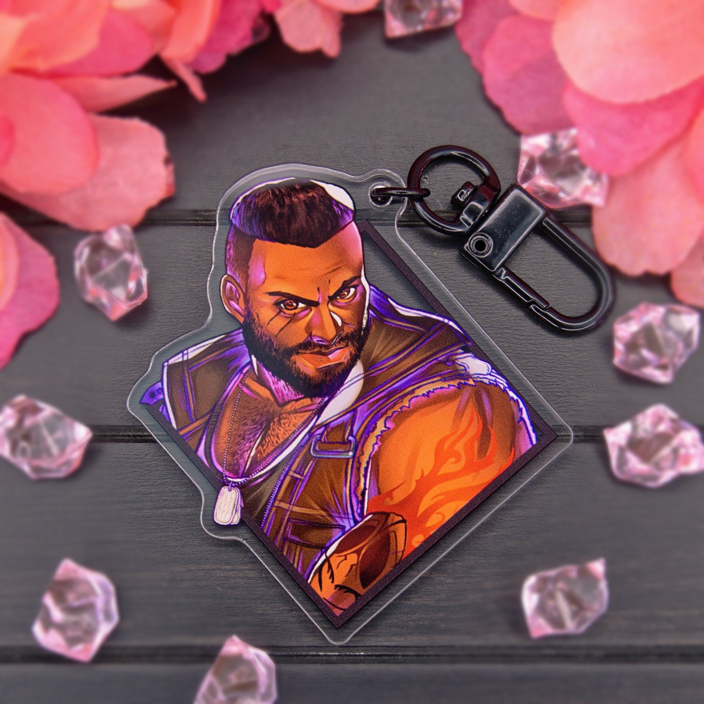 AVALANCHE BOSS ACRYLIC CHARM