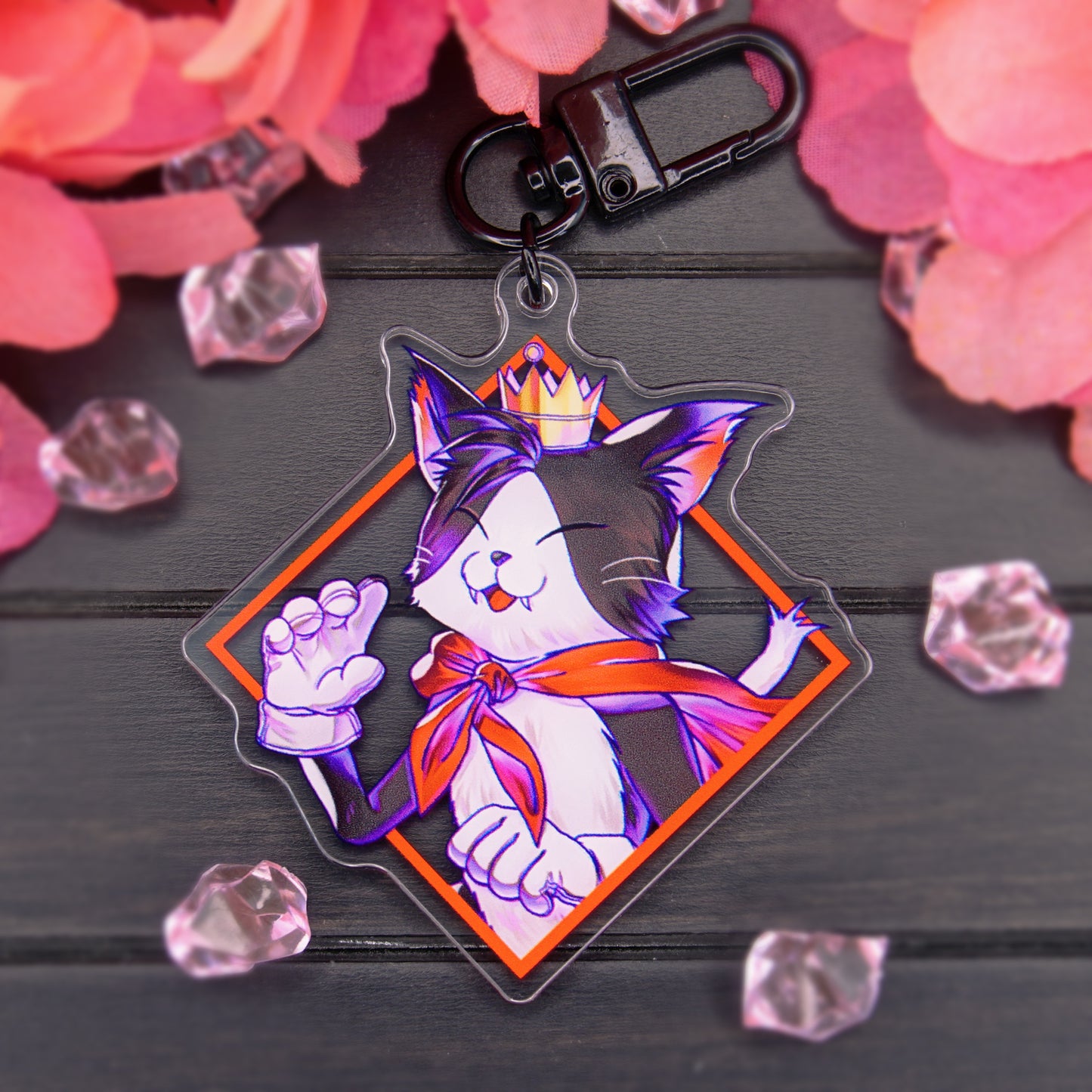 ROBOT CAT ACRYLIC CHARM