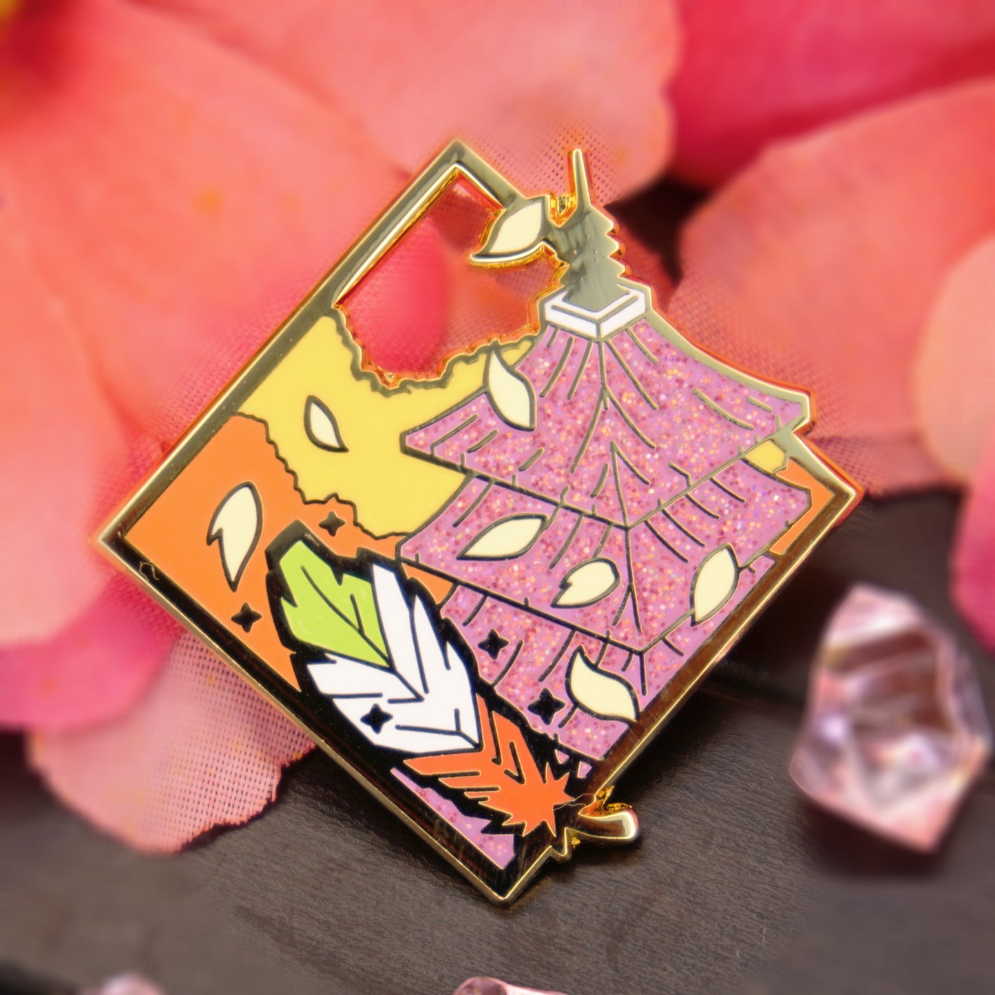 LEGENDARY TOWER ENAMEL PIN