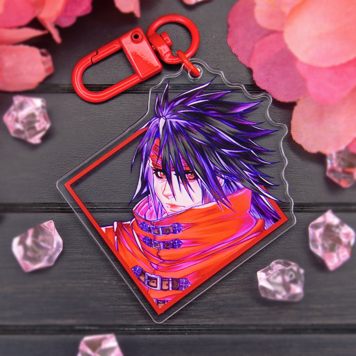 RED VAMPIRE ACRYLIC CHARM