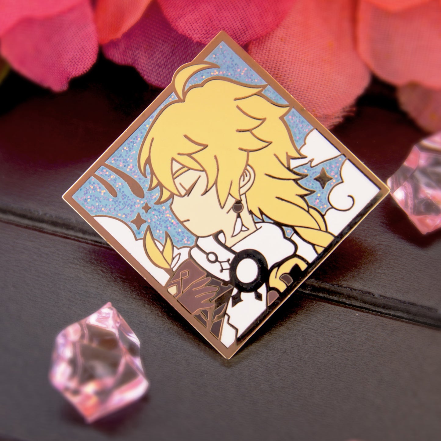 AETHER DIAMOND ENAMEL PIN