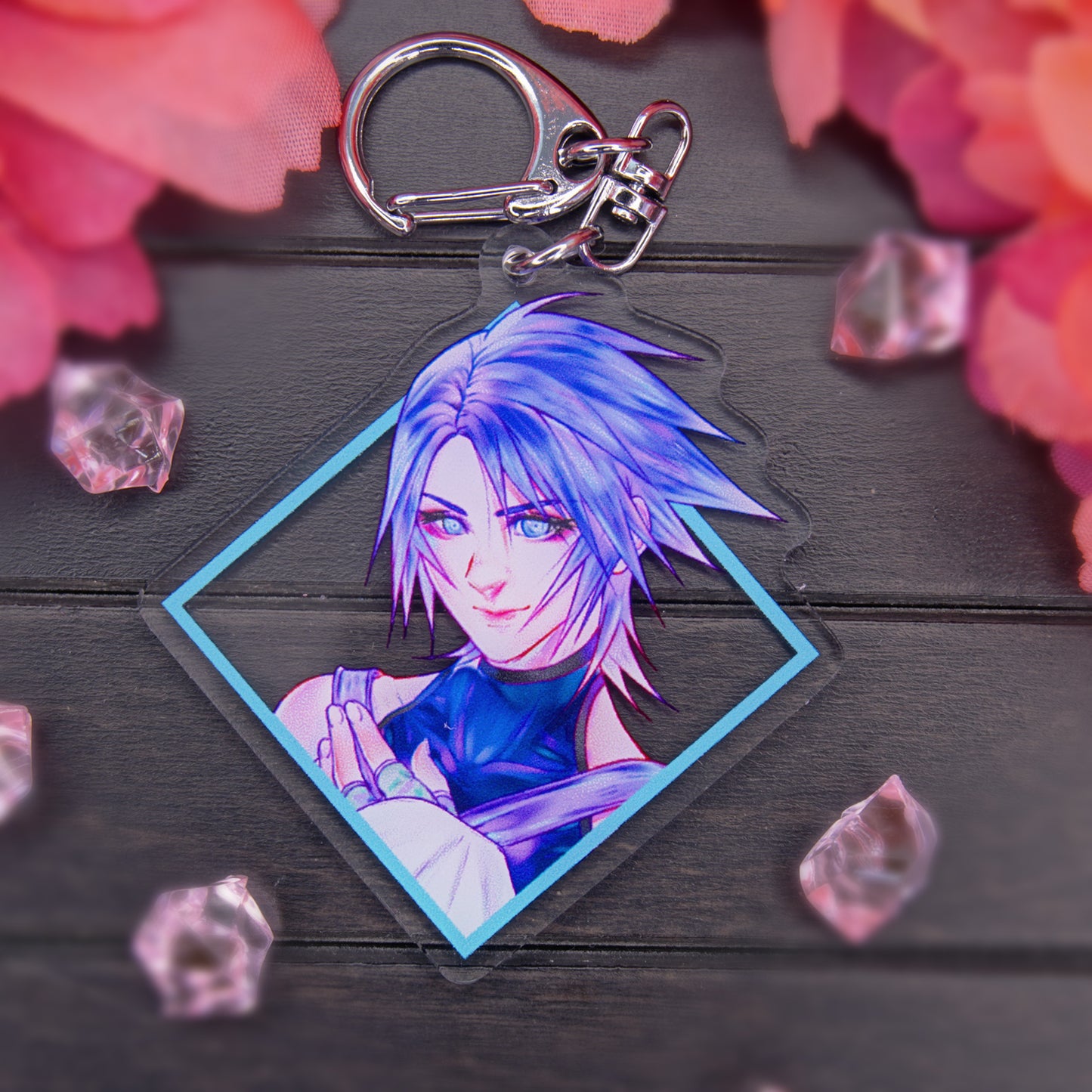 WATER GIRL ACRYLIC CHARM