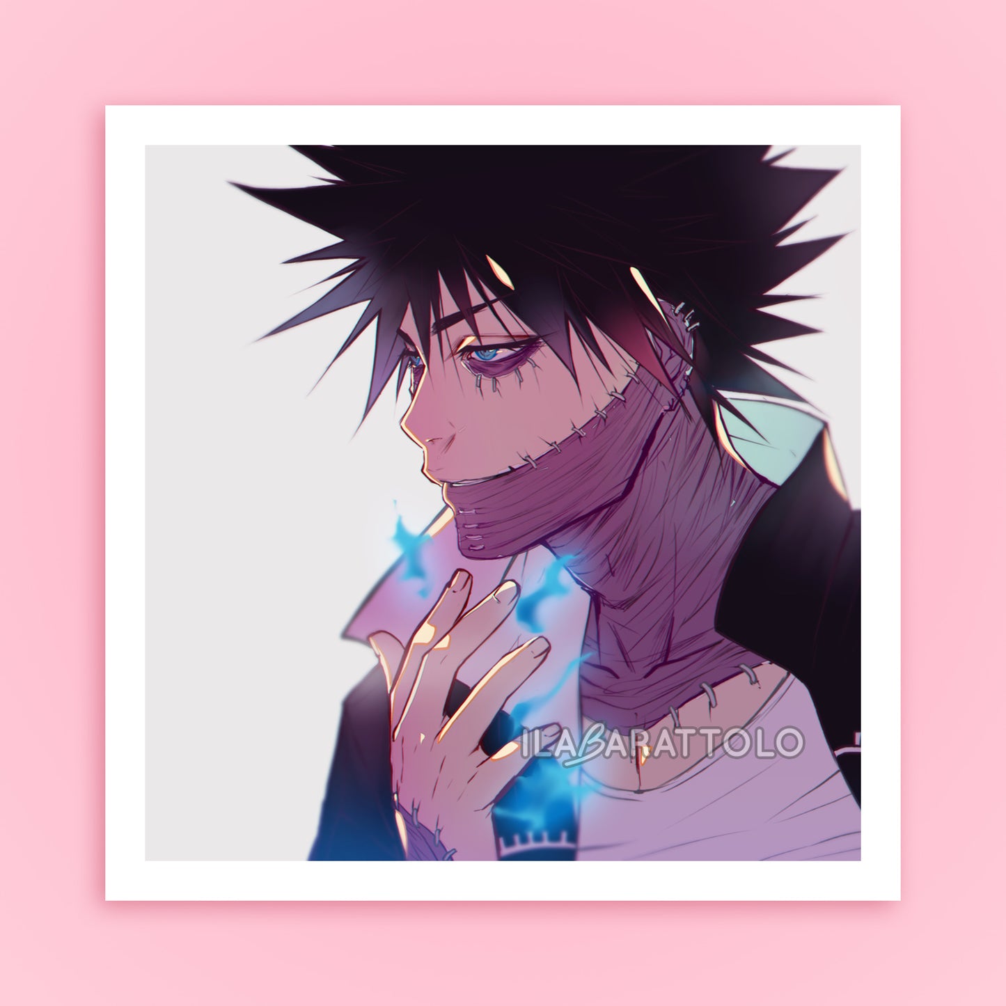 COLD FLAMES PRINT