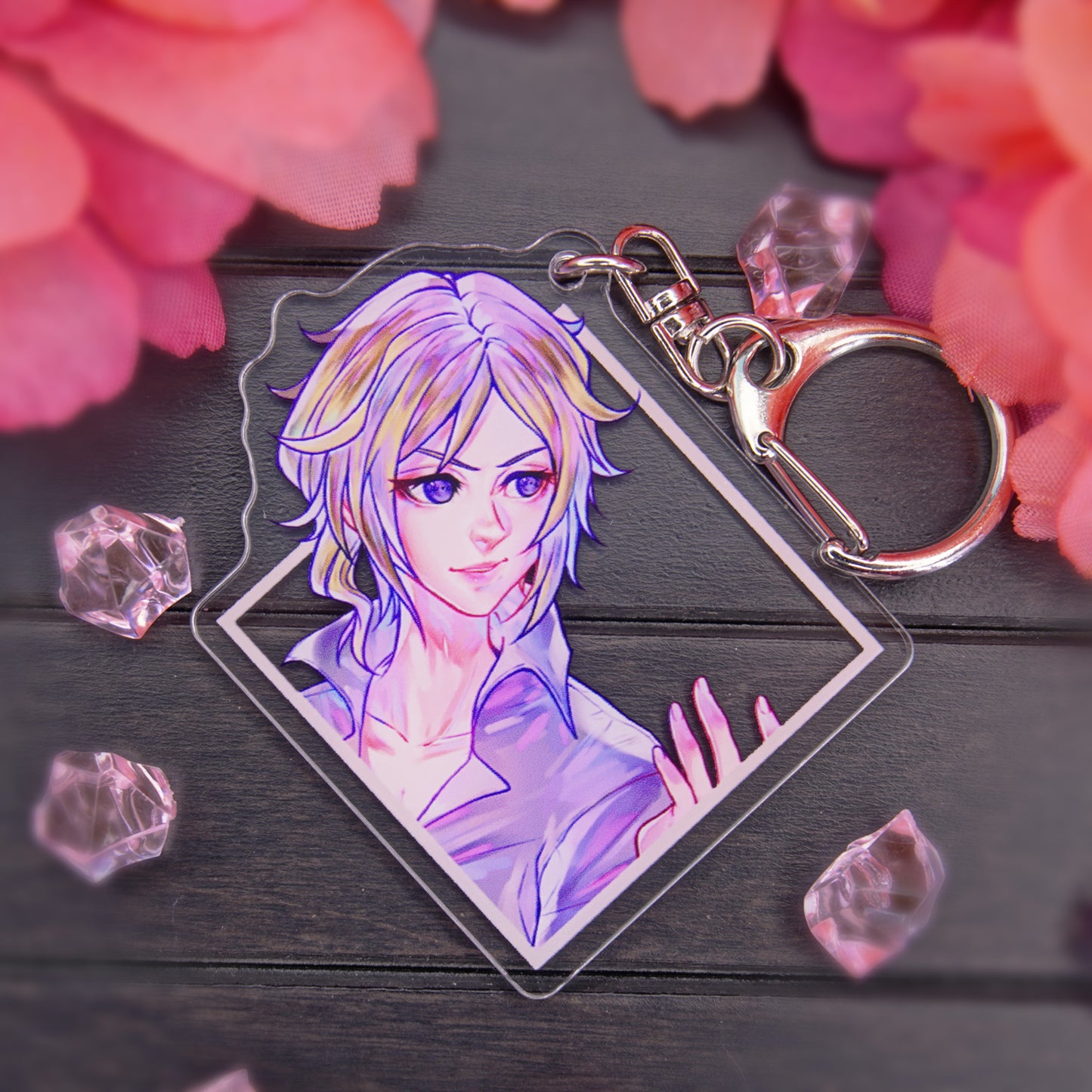 ANGEL BOY ACRYLIC CHARM