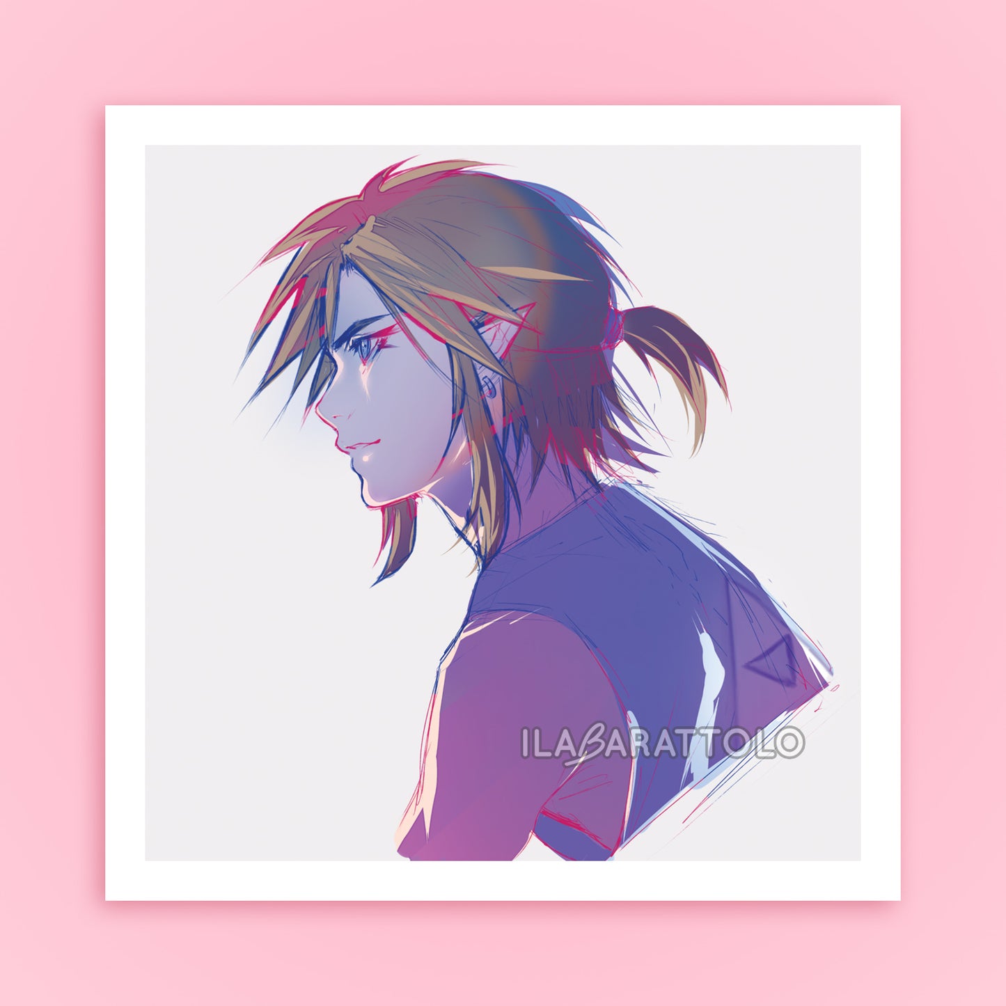 CASUAL PRINCESS'S SWORDSMAN PRINT