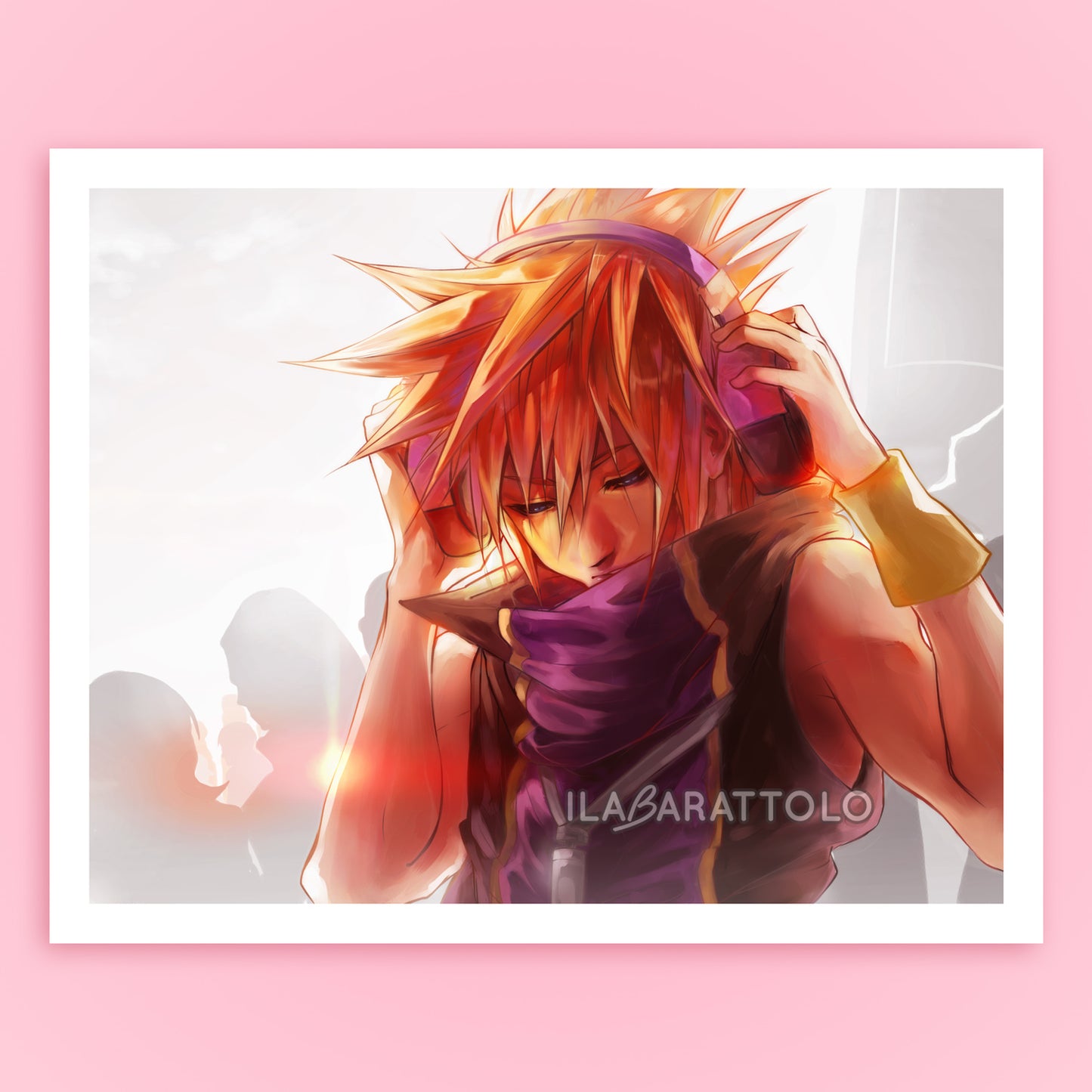 THE WORLD BEGINS WITH YOU PRINT