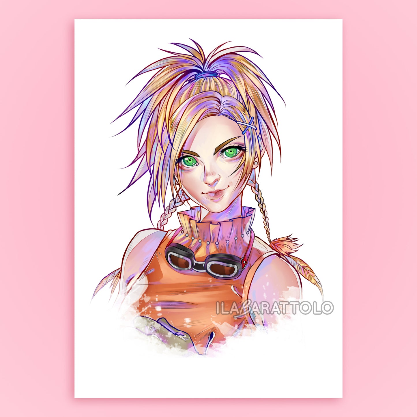 BLONDE THIEF PORTRAIT