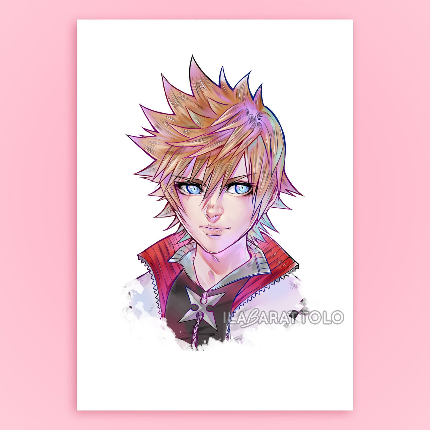 BLOND HAIRED KID PORTRAIT