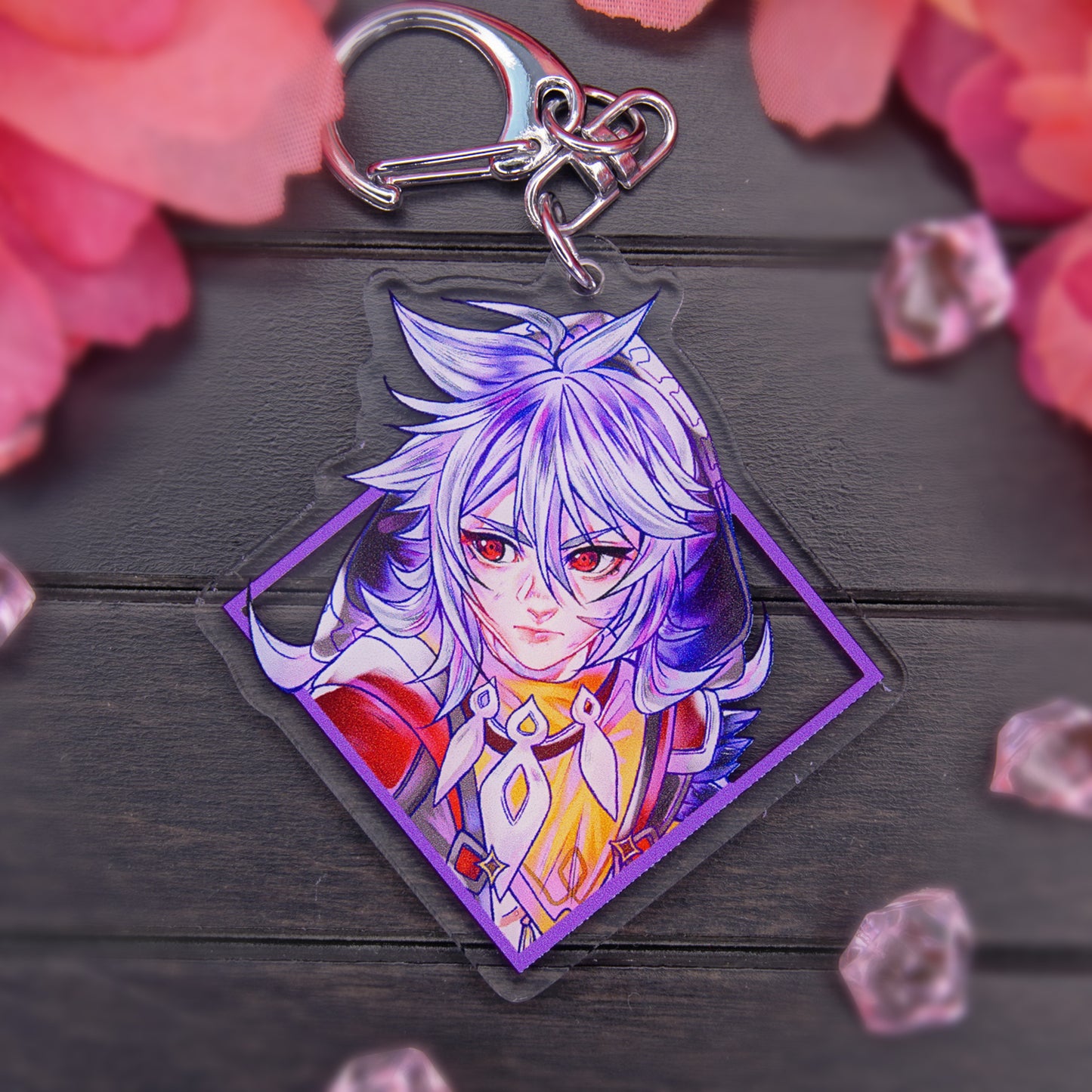 RAZOR ACRYLIC CHARM