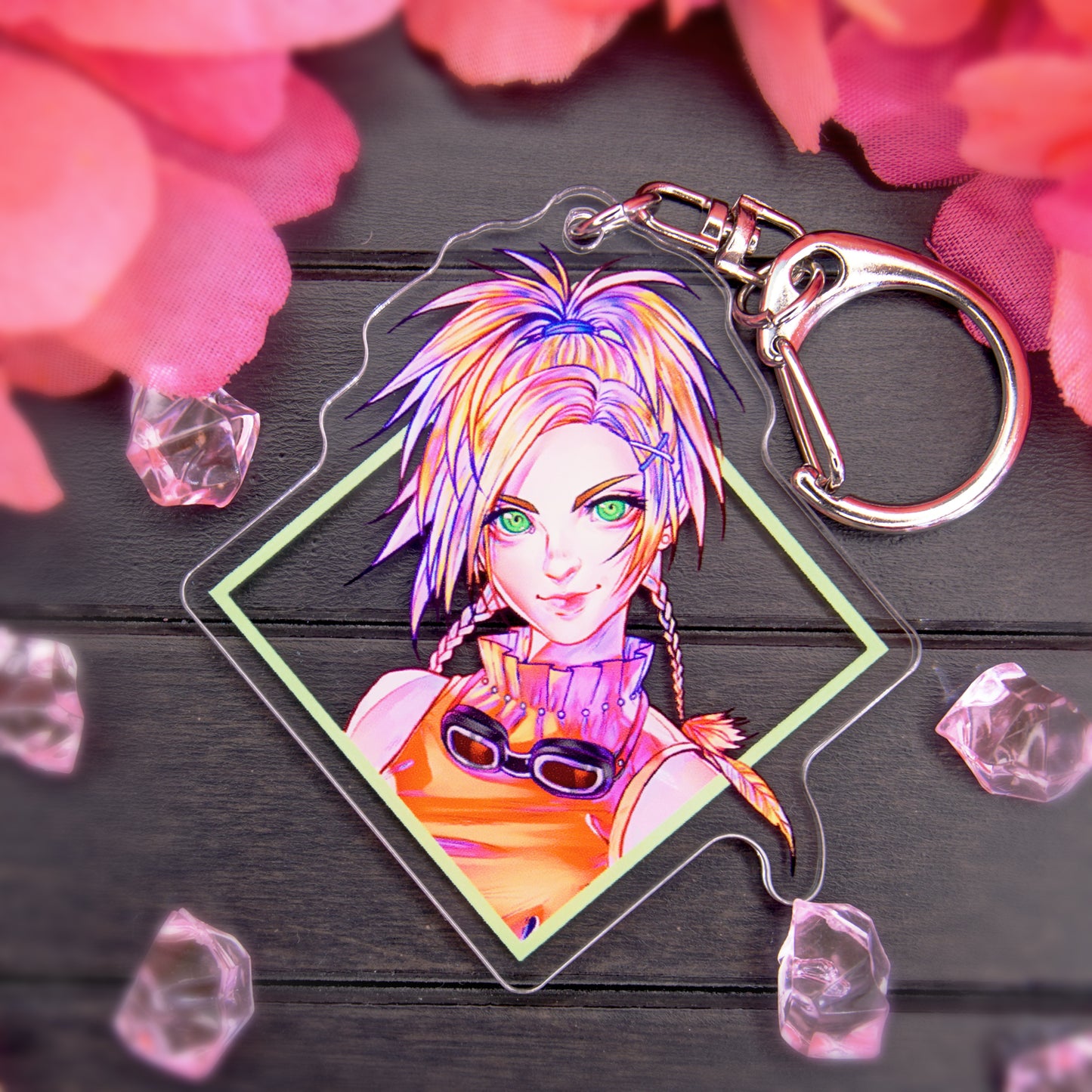 BLONDE THIEF ACRYLIC CHARM