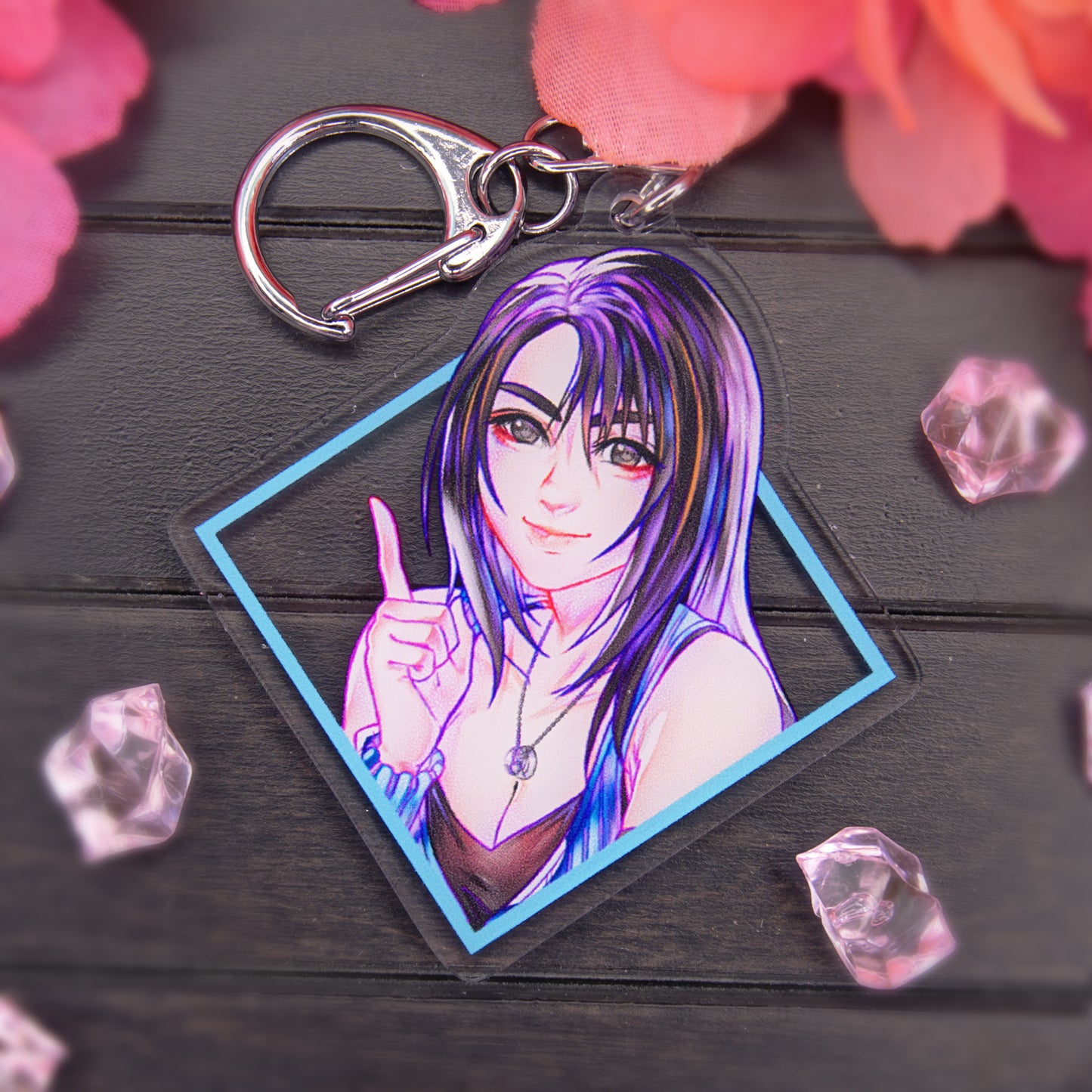 REBEL PRINCESS ACRYLIC CHARM