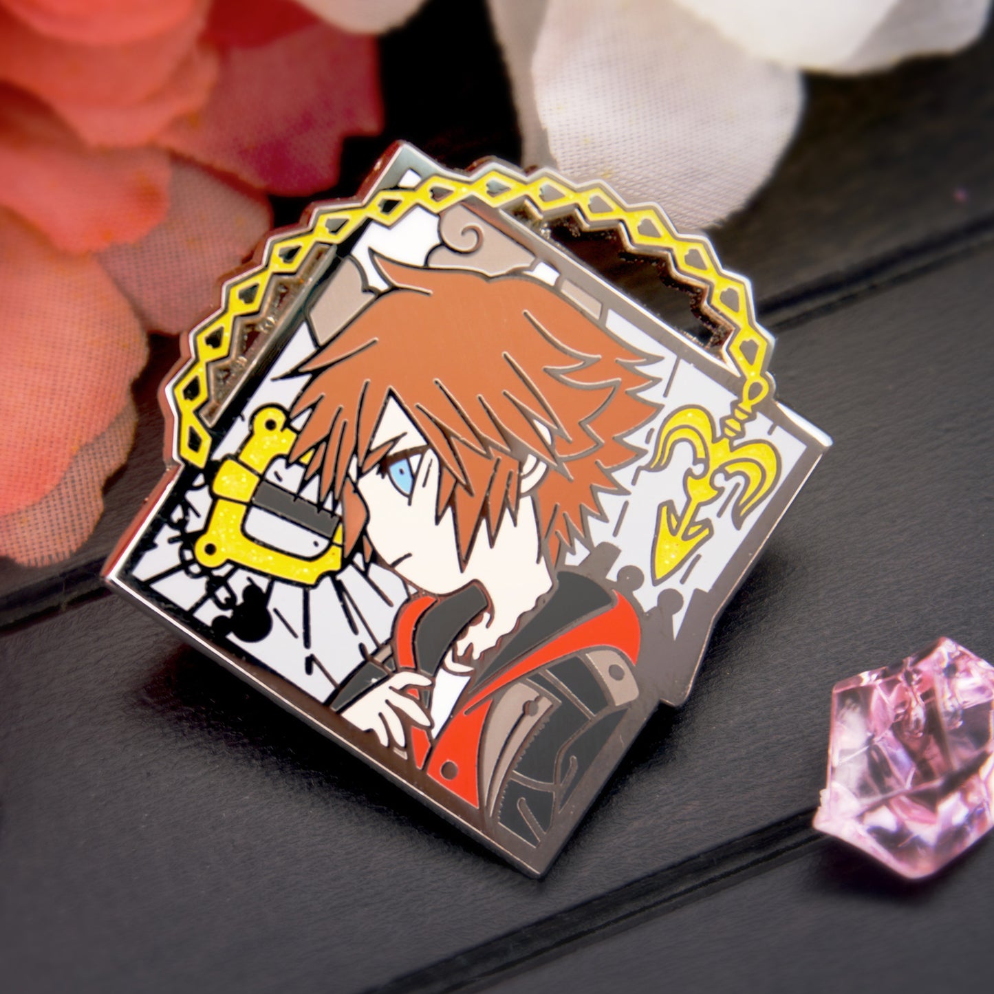 QUADRATUM SKY BOY DIAMOND ENAMEL PIN