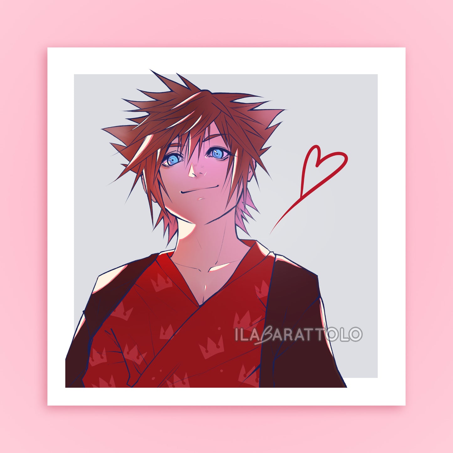 KIMONO SKY BOY PRINT