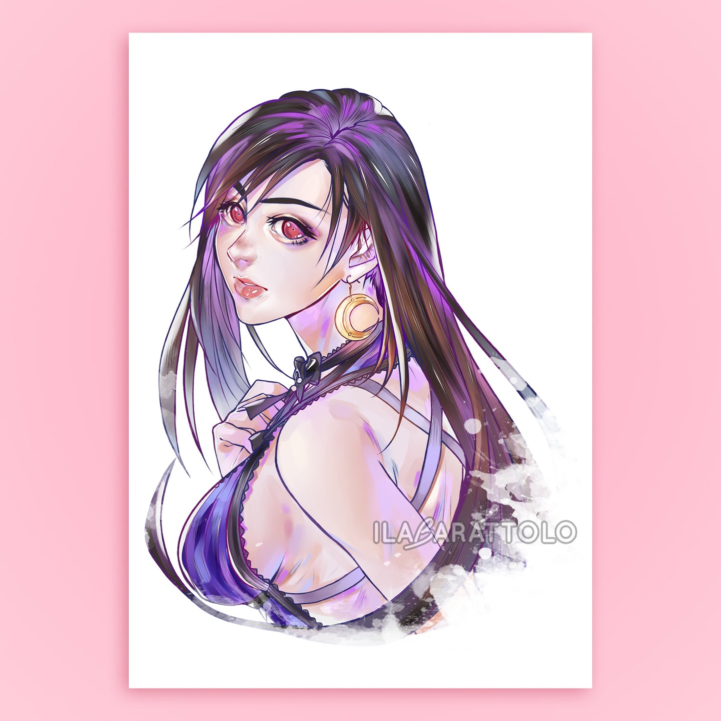 7TH HEAVEN GIRL WALL MARKET PORTRAIT