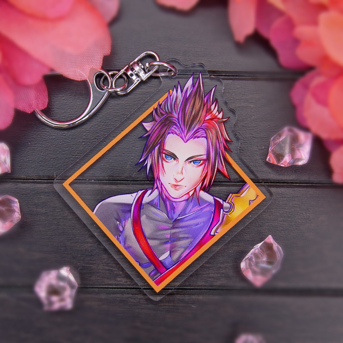 EARTH BOY ACRYLIC CHARM