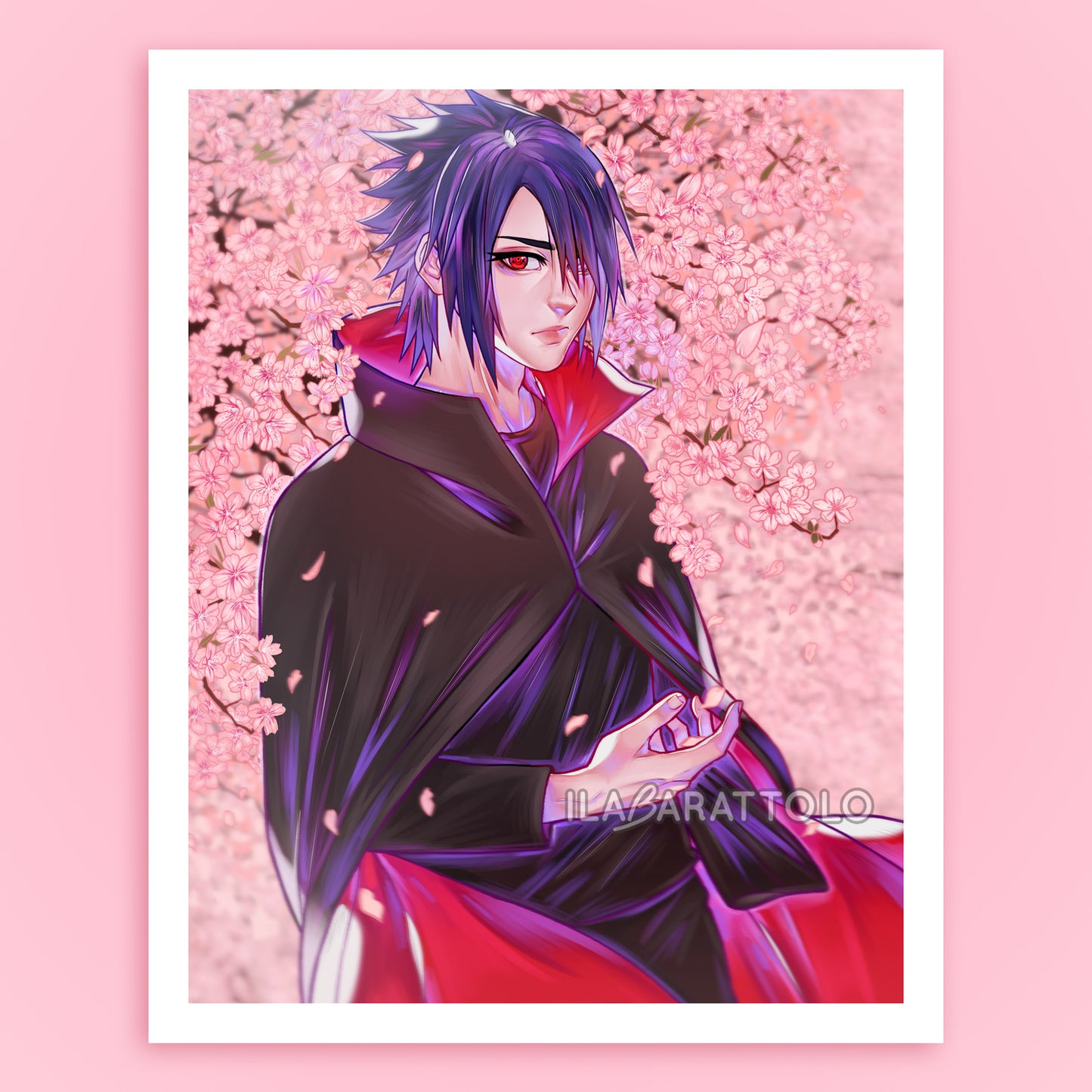 UNDER THE CHERRY BLOSSOMS PRINT