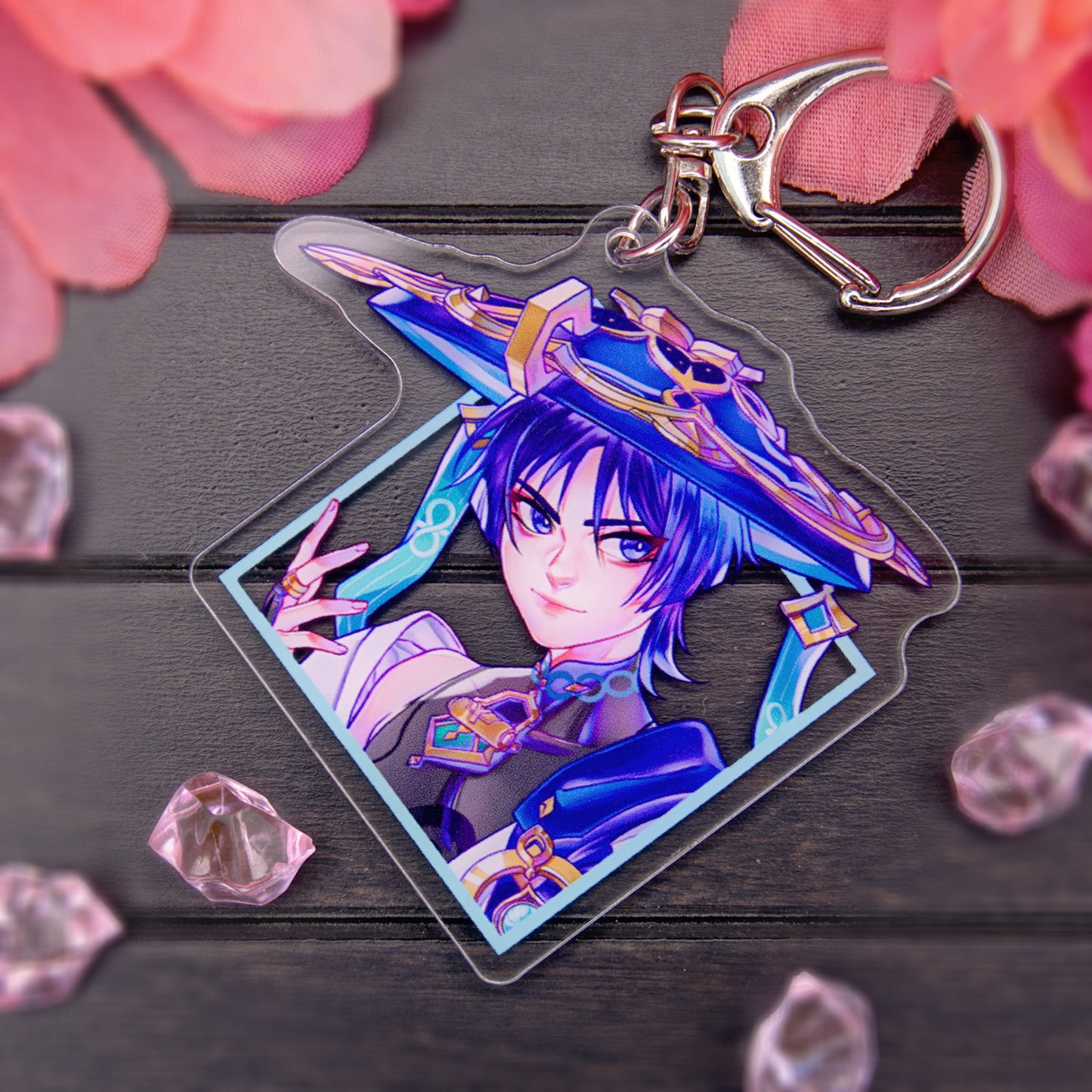 WANDERER ACRYLIC CHARM