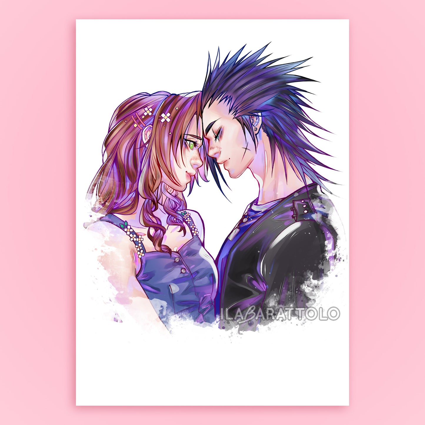 FIRST CLASS SOLDIER X FLOWER GIRL PORTRAIT