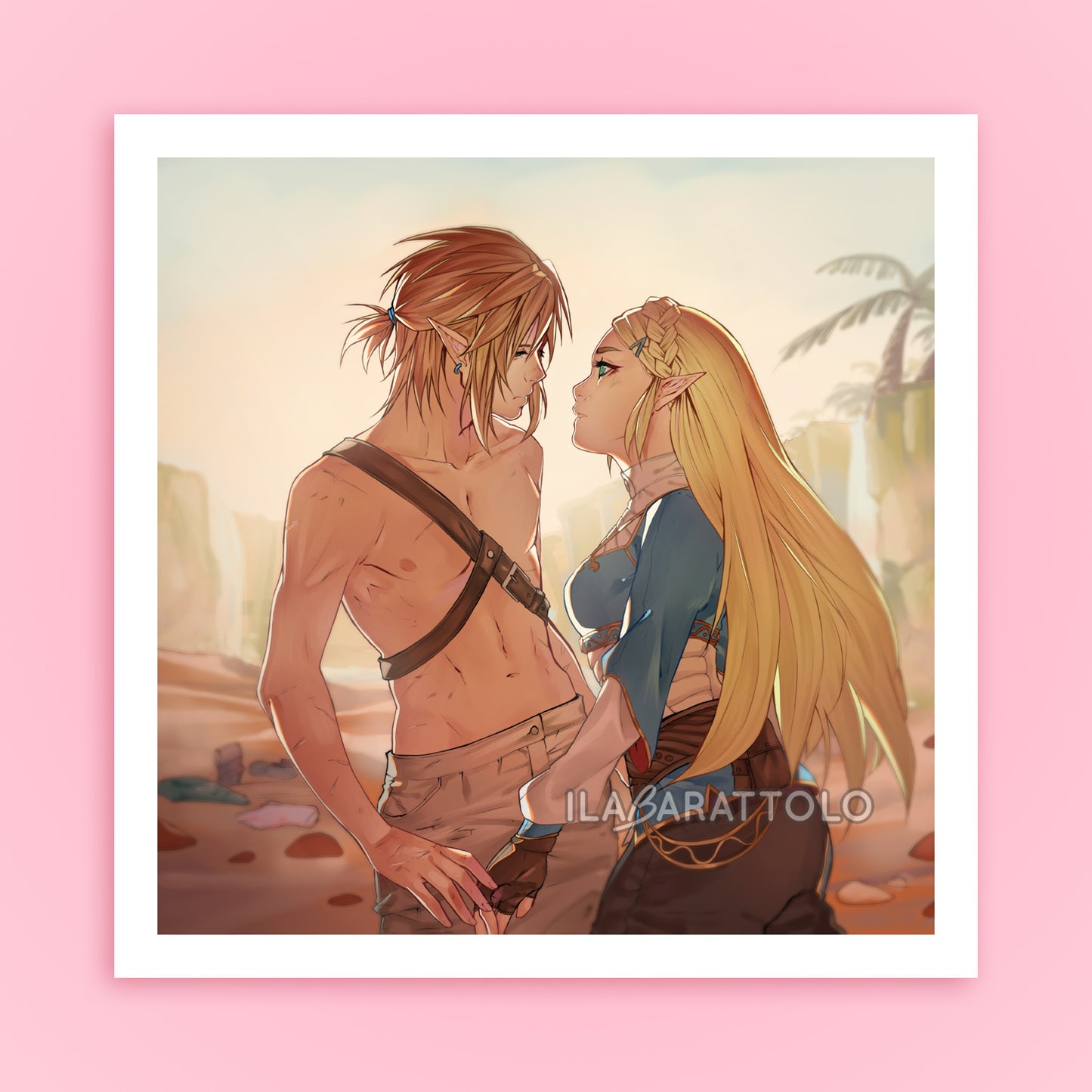 PRINCESS'S SWORDSMAN x PRINCESS OF TIME PRINT
