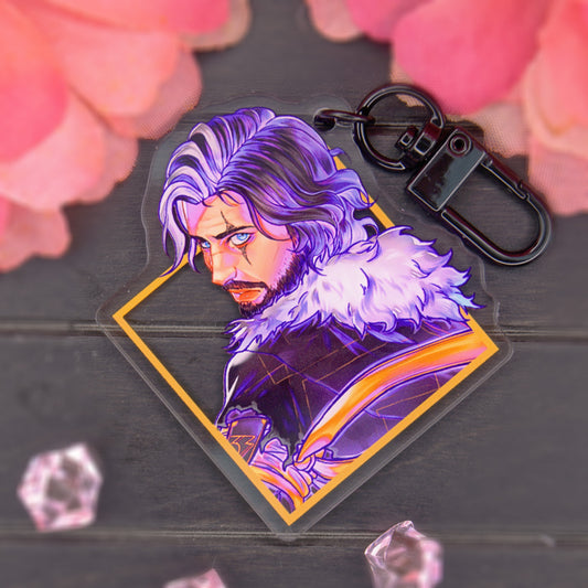 VERSO ACRYLIC CHARM