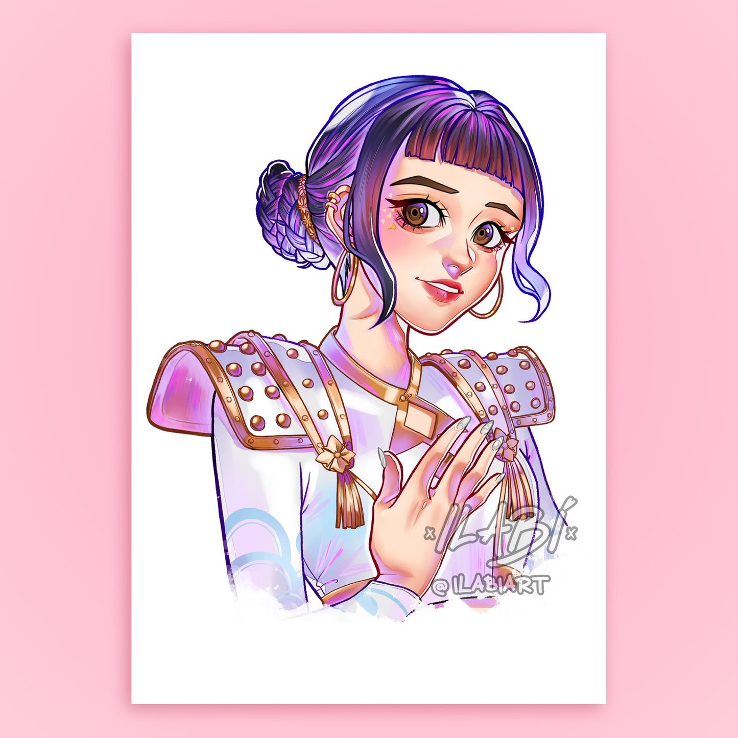 RAPPER IDOL PORTRAIT