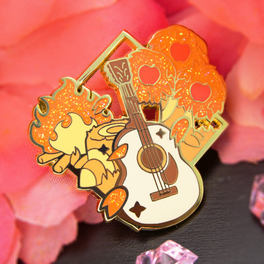 CAMPFIRE TUNE ENAMEL PIN