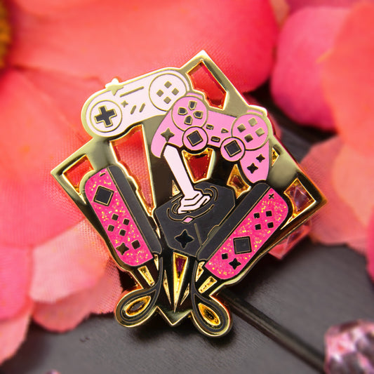 GAMING MEMORIES ENAMEL PIN