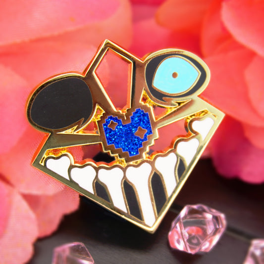 GENOCIDE FIGHT ENAMEL PIN