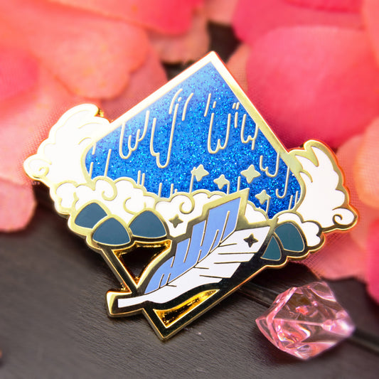 LEGENDARY WATERFALL ENAMEL PIN