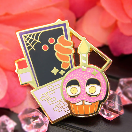 MONITOR DUTY ENAMEL PIN