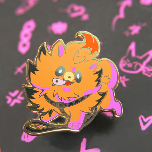 POMBOOM ENAMEL PIN
