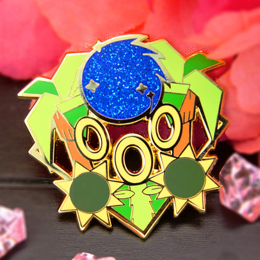 SKIPPIN' SPIKE ENAMEL PIN