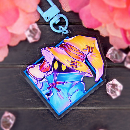 LITTLE WIZARD ACRYLIC CHARM